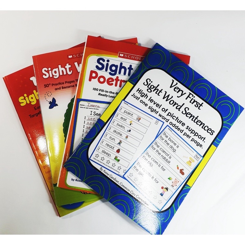 Sight word 4c - bản đẹp tặng kèm mp3