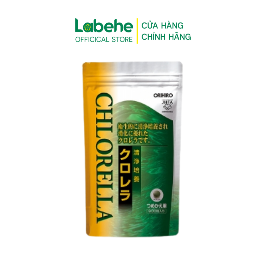 Viên Uống Tảo Lục Chlorella Orihiro 1000 Viên/Túi