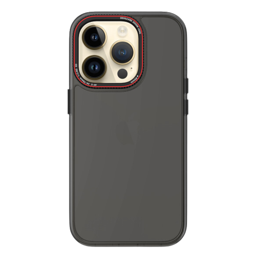Ốp lưng devilcase gray optical phiên bản tiêu chuẩn chống sốc tốt cho điện thoại ip 14 pro max 14 pro 14 plus 14