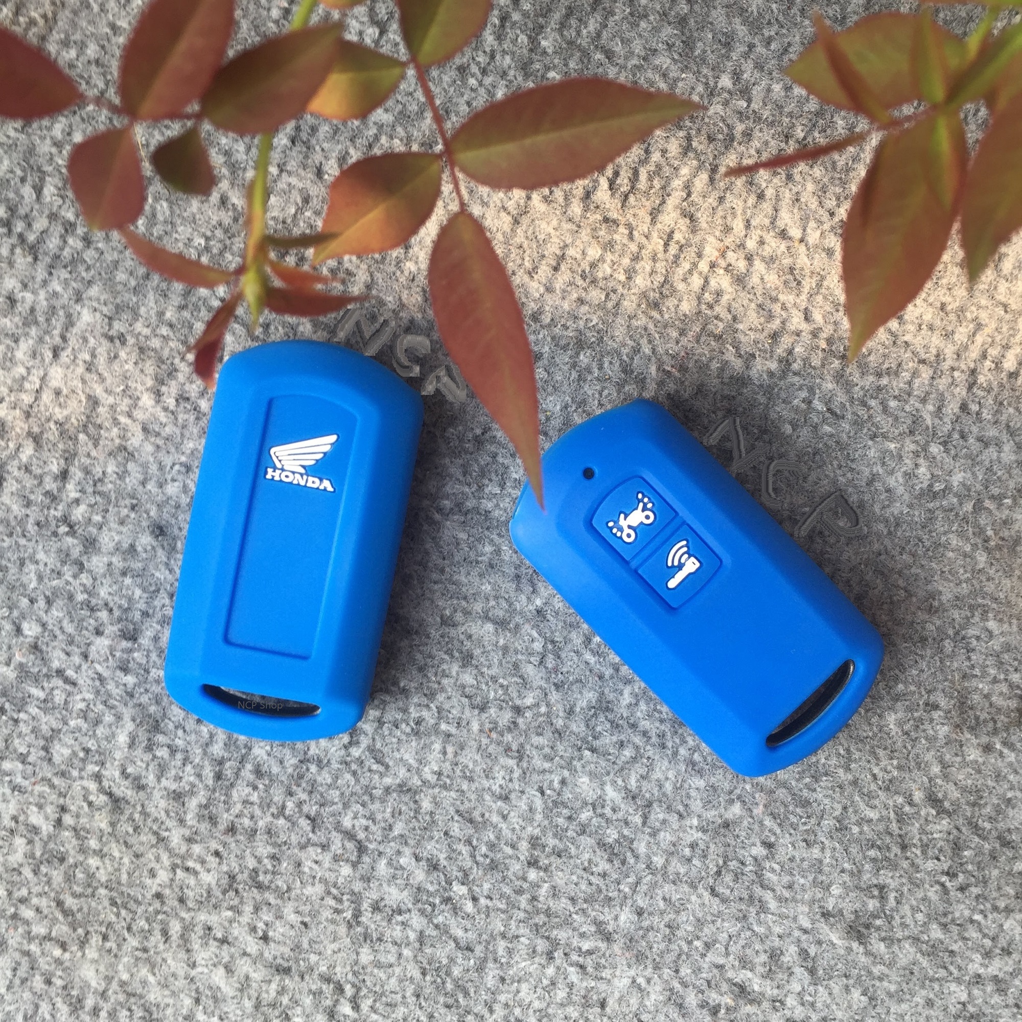 Bọc khóa smartkey Honda Lead, Airblade, Vario, Vision màu Xanh lam