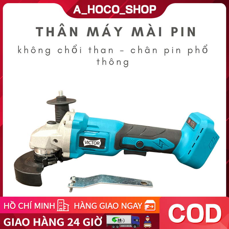 Mài chân pin phổ thông makita không chổi than