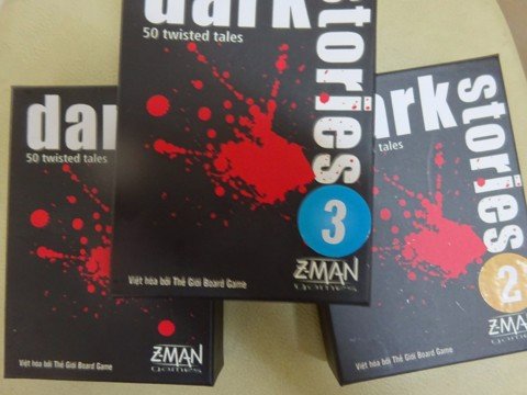 Combo 3 bộ dark stories- việt hóa