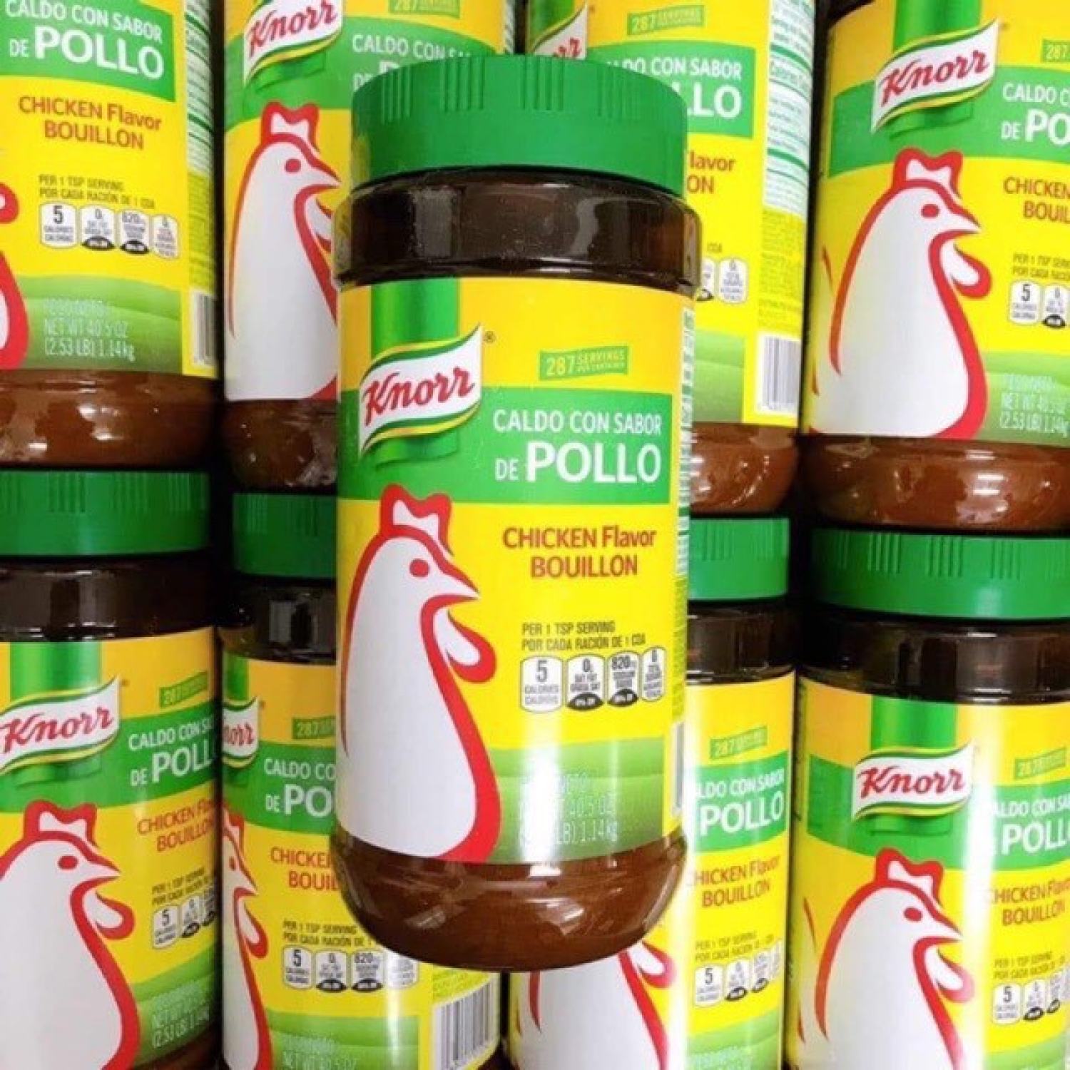 Bột Nêm Knorr Mỹ 1.14Kg Vị Gà
