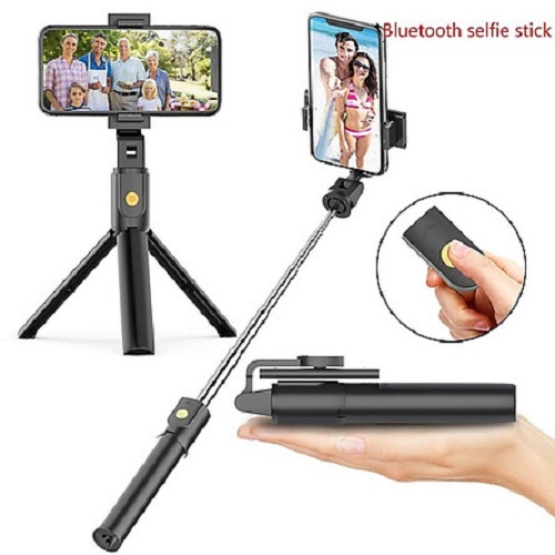 Gậy Chụp Ảnh Tự Sướng Selfie 3 Chân Đứng Tripod - Remote điều khiển từ xa
