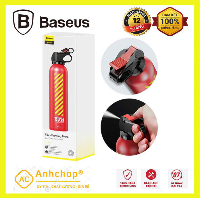 Bình Cứu Hỏa mini Baseus Fire - fighting Hero Car Fire Extinguisher LV764