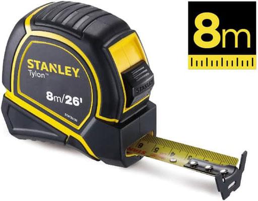 8mx25mm thước cuộn thép stanley stht36195