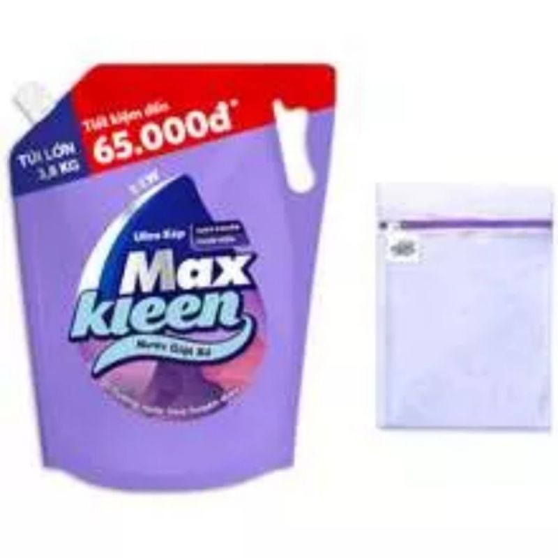 Nước giặt xả Maxkleen hương Huyền Diệu 3.8kg
