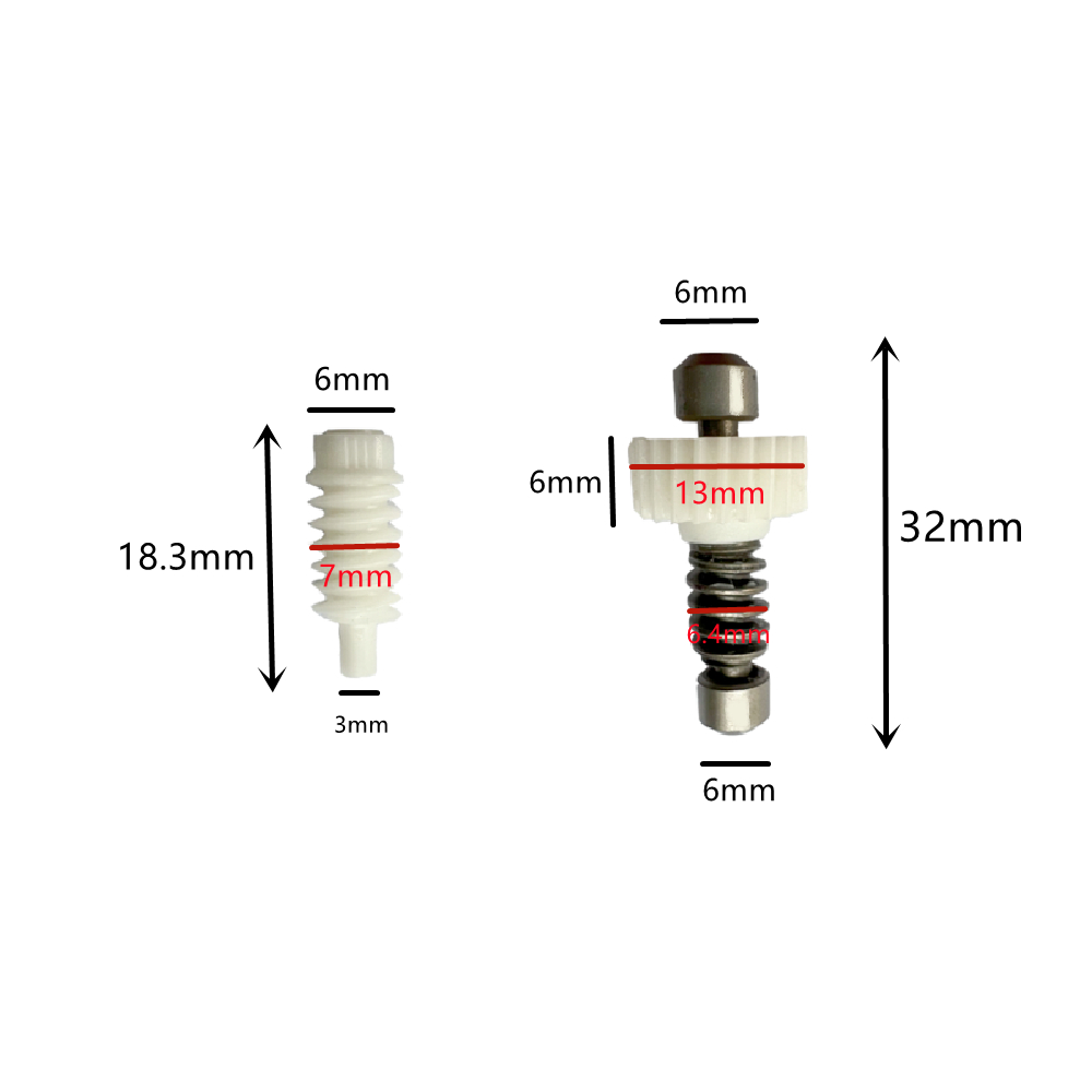 Gương bên cửa 24 răng gương gập động cơ bánh răng nhựa động cơ cho accord civic fit crv spirior lắp ráp gương chiếu hậu tùy chỉnh
