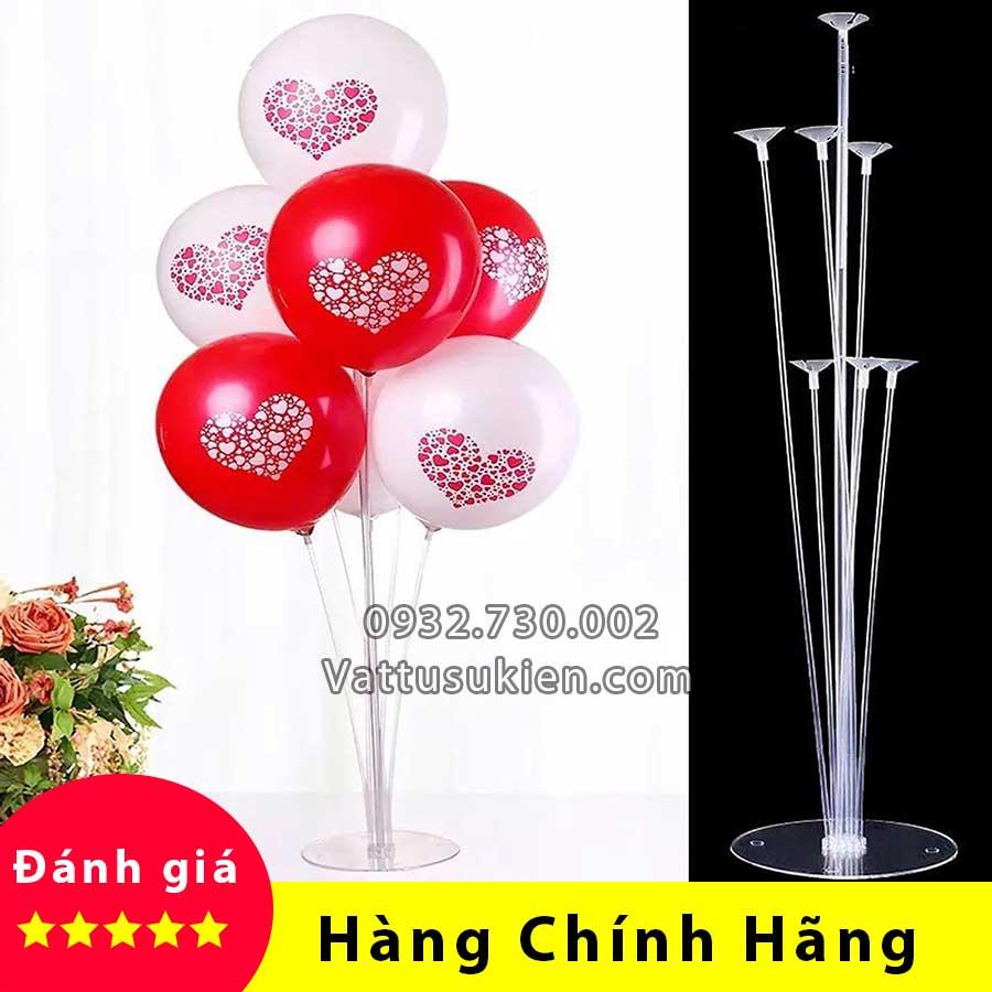 [HCM]TRỤ TRANG TRÍ BONG BÓNG ĐỂ BÀN 7 QUE