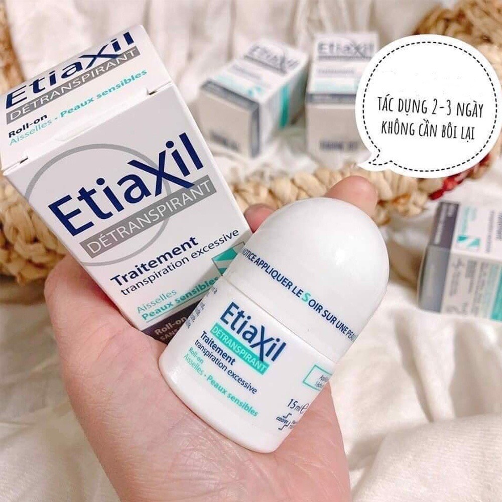 Lăn khử mùi Etiaxil khử mùi mồ hôi hiệu quả - Lăn nách Etiaxil Pháp 15ml