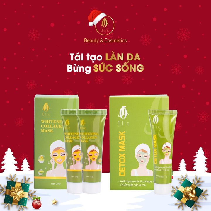 Mặt nạ collagen - mỹ phẩm sạch olic