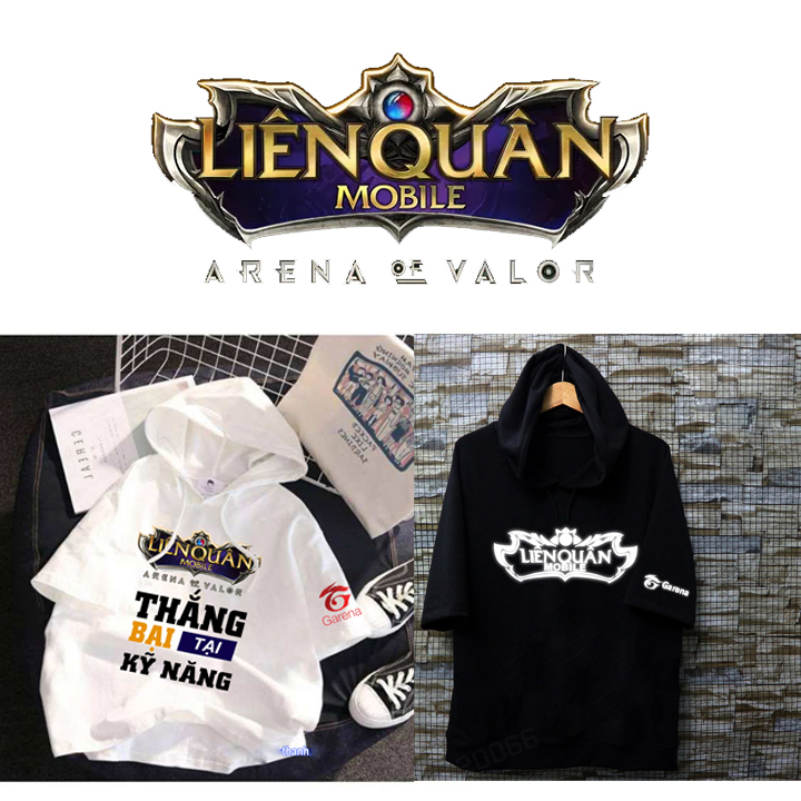 Áo Liên Quân, áo thun Liên Quân Mobile, áo hoodie hè Liên Quân, áo Liên Quân phản quang