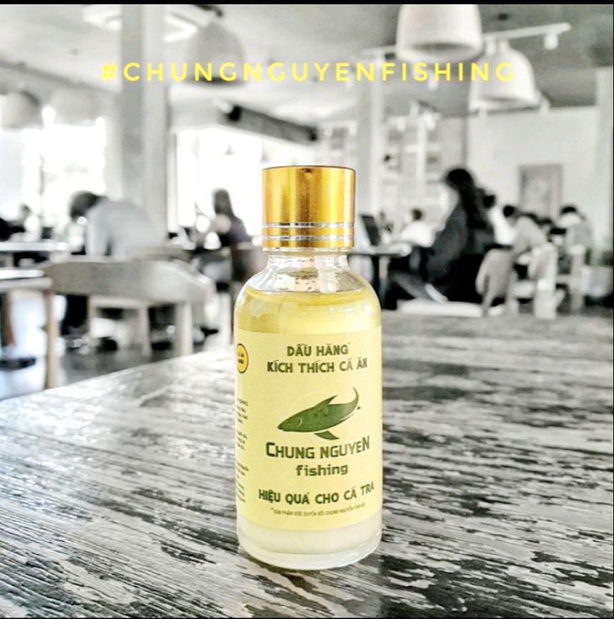 Tinh dầu hăng kích thích cá ăn chung nguyễn, tinh dầu cá tra , tinh chất câu cá , tinh mùi , hương liệu câu cá