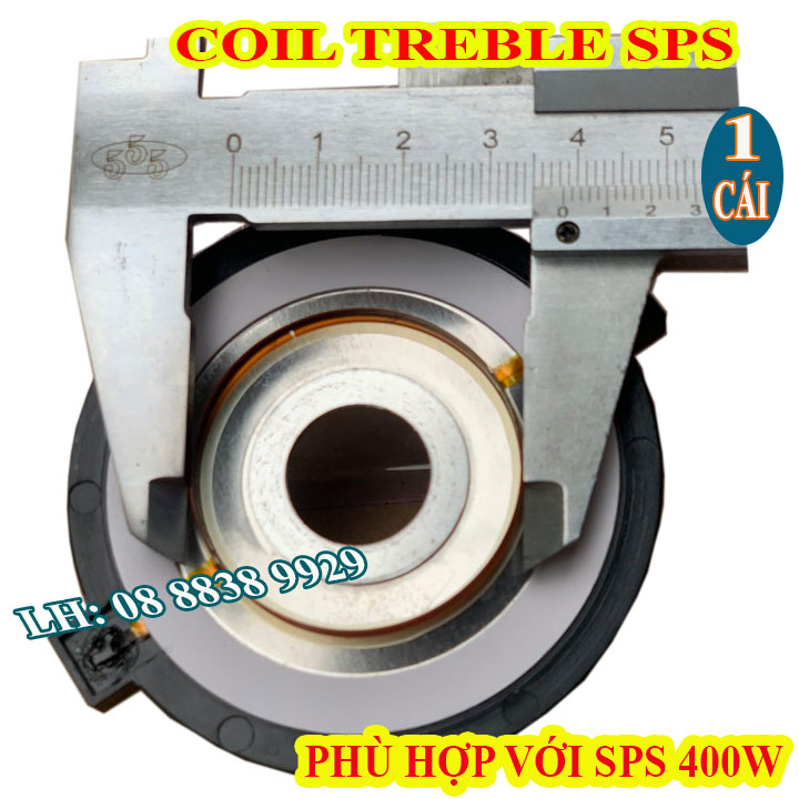 Coil treble sps 38mm - dùng cho treble sps 400w - giá 1 chiếc