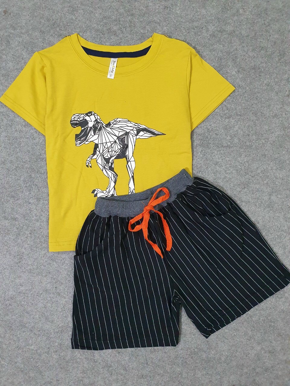 Bộ thun cotton vải xuất dư cho bé trai hàng siêu đẹp nha