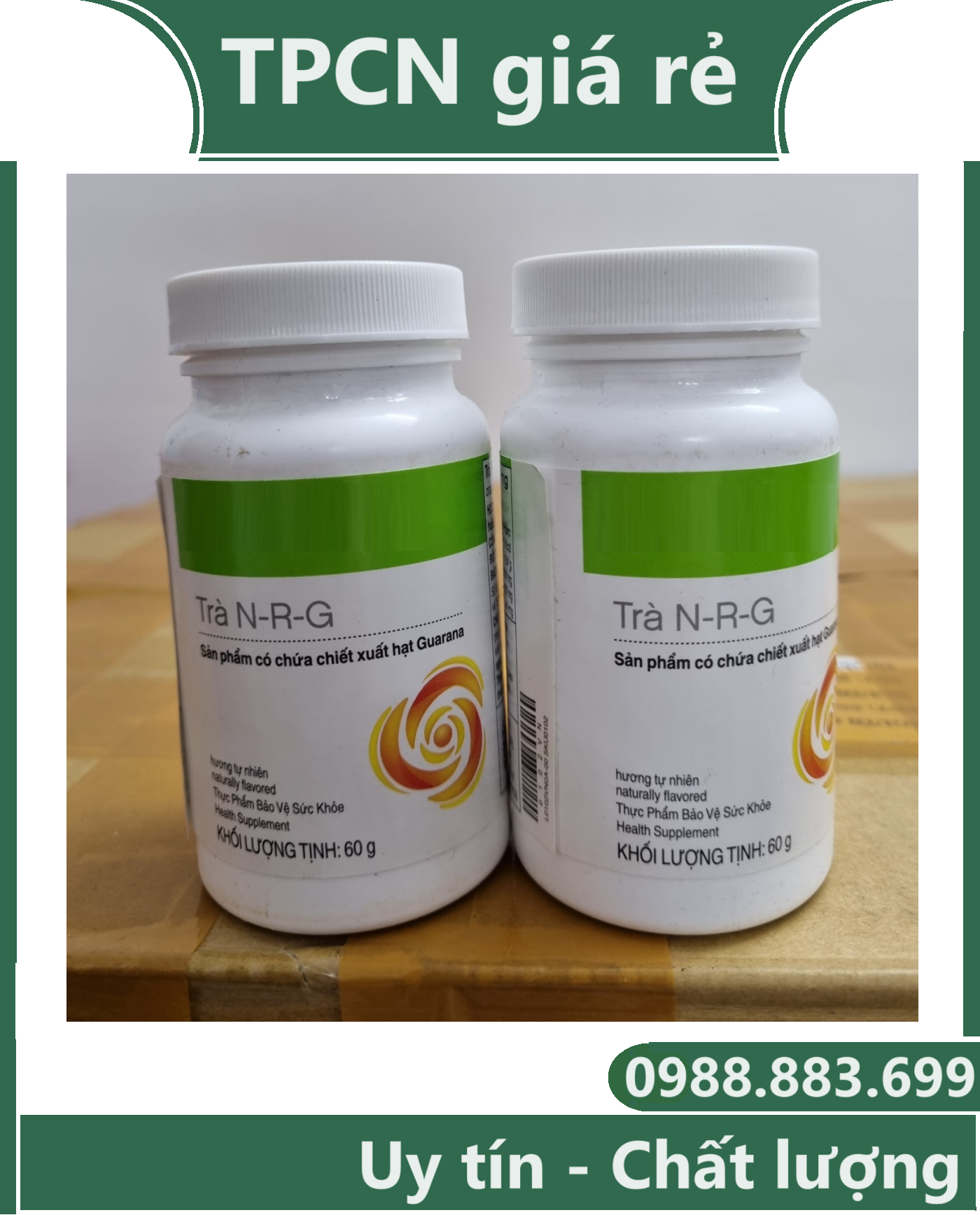 Trà thảo mộc N R G tăng cường năng lượng tỉnh táo