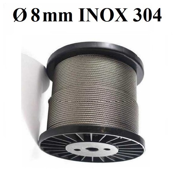Dây cáp INOX 304 Ø [ 8mm ]