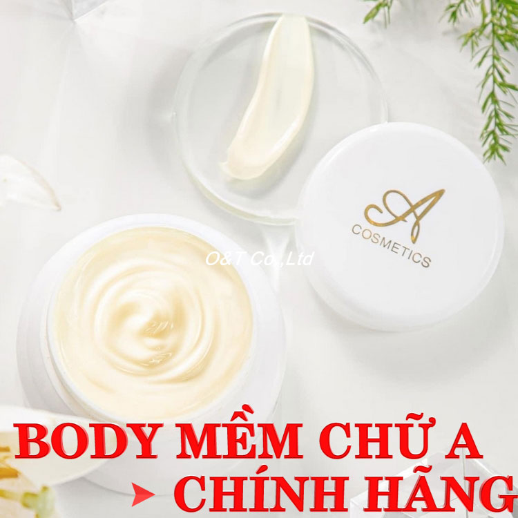 Kem trắng da body mềm dưỡng ẩm chống nắng Chữ A Phương Anh chính hãng