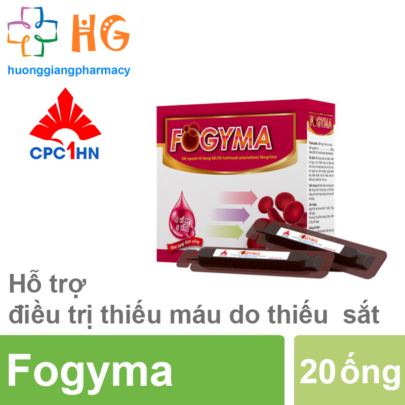 Sắt Fogyma - Sắt nước bổ sung cho cơ thể