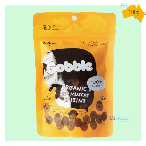 Nho khô hữu cơ gobble 100g