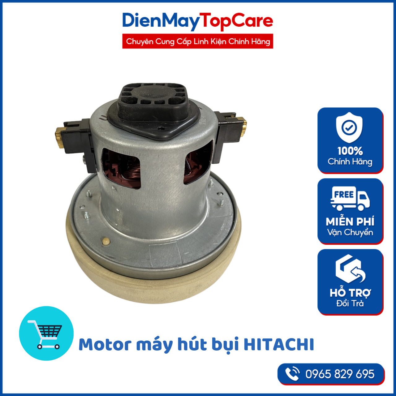 Motor máy hút bụi hitachi