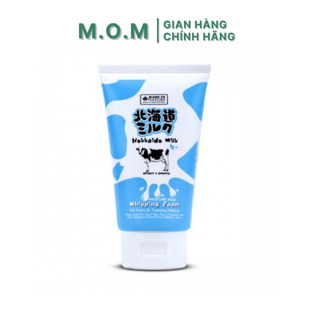 Sữa rửa mặt sữa bò hokkaido milk 50ml thái lan