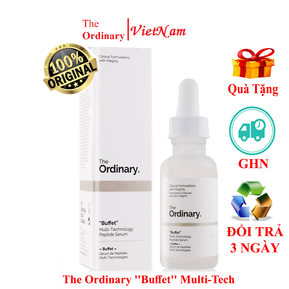 [HN] Tinh Chất Chống Lão Hóa The Ordinary ''Buffet'' Multi-Tech 30ml Ngăn Ngừa Lão Hóa