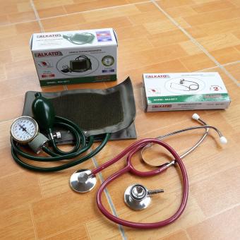 Máy Đo Huyết Áp Cơ Cao Cấp ALKATO Nhật Bản + Kèm Tai Nghe Xịn