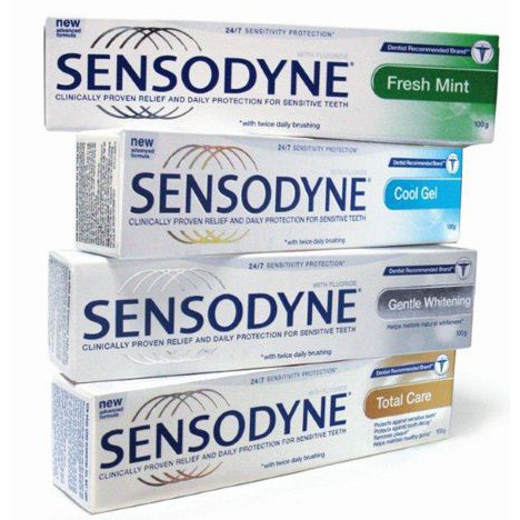 Combo 5 tuýp kem đánh răng Sensodyne