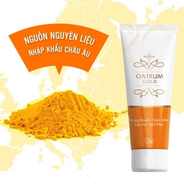 Oatrum gold - chuyên gia ngừa mụn tuýp 20g