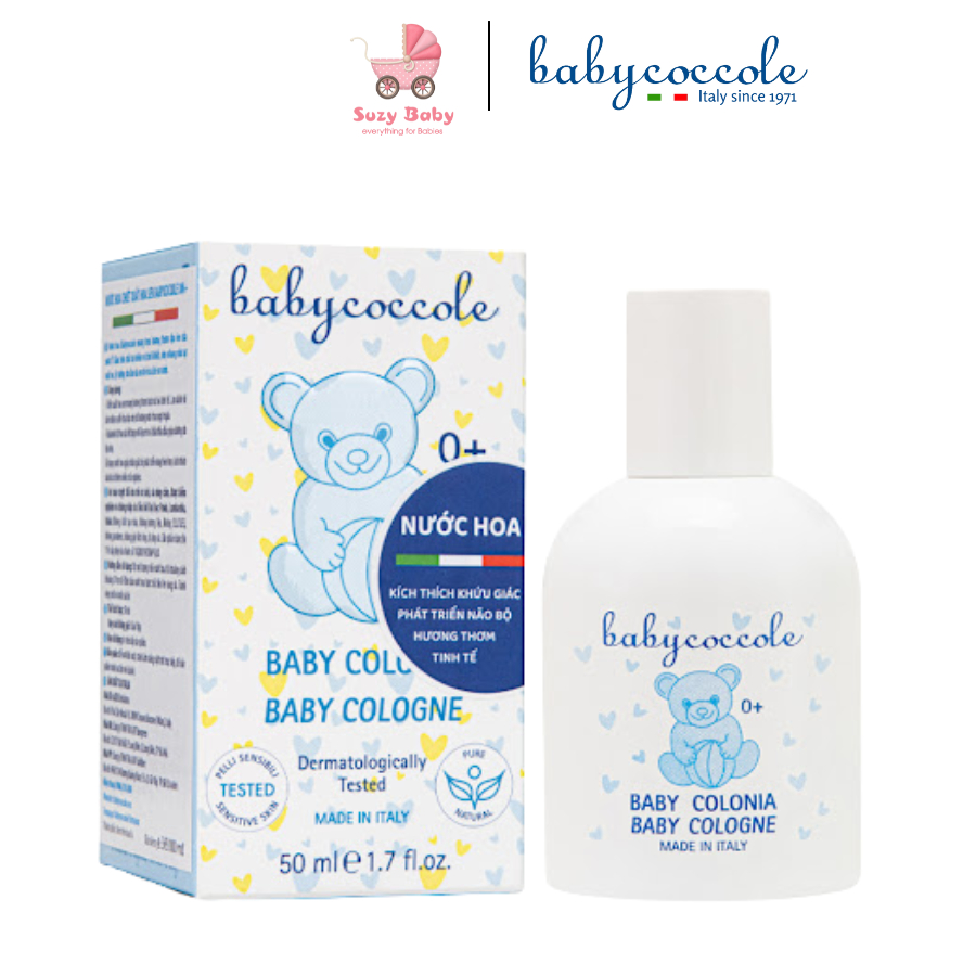 Babycoccole Lotus Extract Perfume 0m+ Safe for Newborn Babies 50Ml100Ml