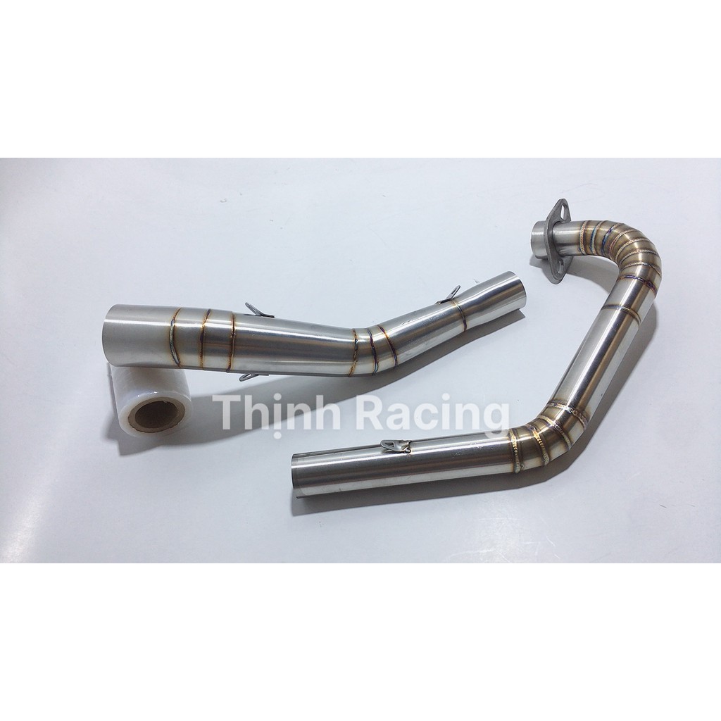 Cổ pô 2 khúc from thẳng wrx size 34-51 gắn ex150 ex135 cổ ghép cực đẹp