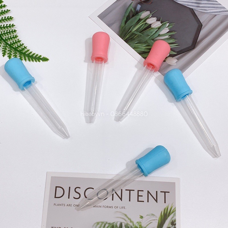 [HCM]Ống Hút Sữa Bón Thuốc Cho Bé Loại 5ml Dễ Vệ Sinh