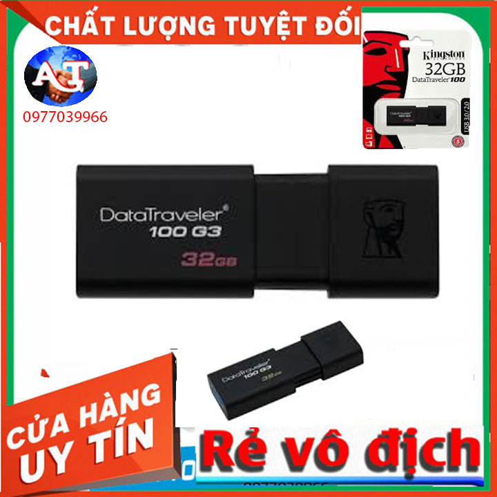 USB Kingston DataTraveler DT100G3 32GB tốc độ 3.0