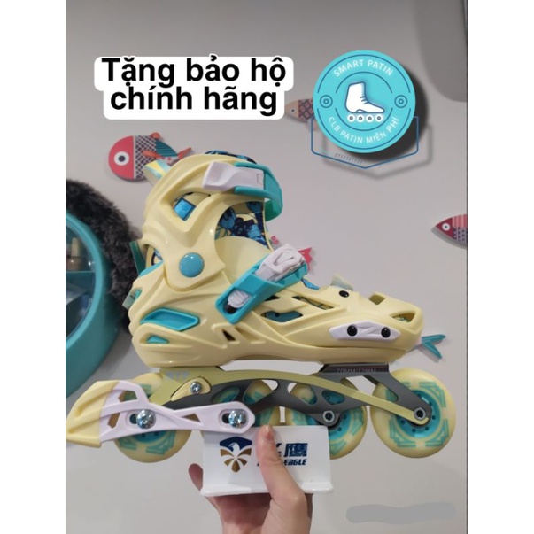 Giày patin Calary MVP màu vàng  đáo, cao cấp