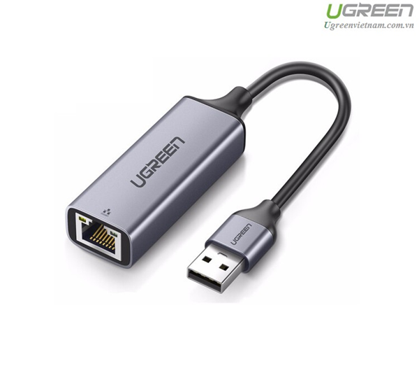 Cáp usb 3.0 to lan 10/100/1000mbps gigabit ethernet ugreen 20255