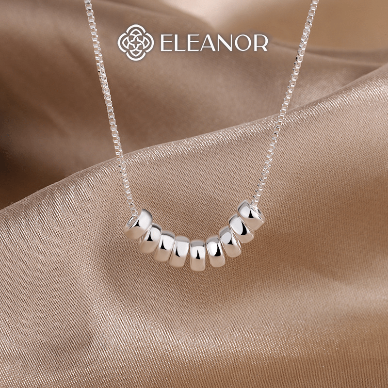 Dây chuyền nữ bạc 925 Eleanor Accessories vòng cổ mặt dạng chuỗi hạt phụ kiện trang sức 5690