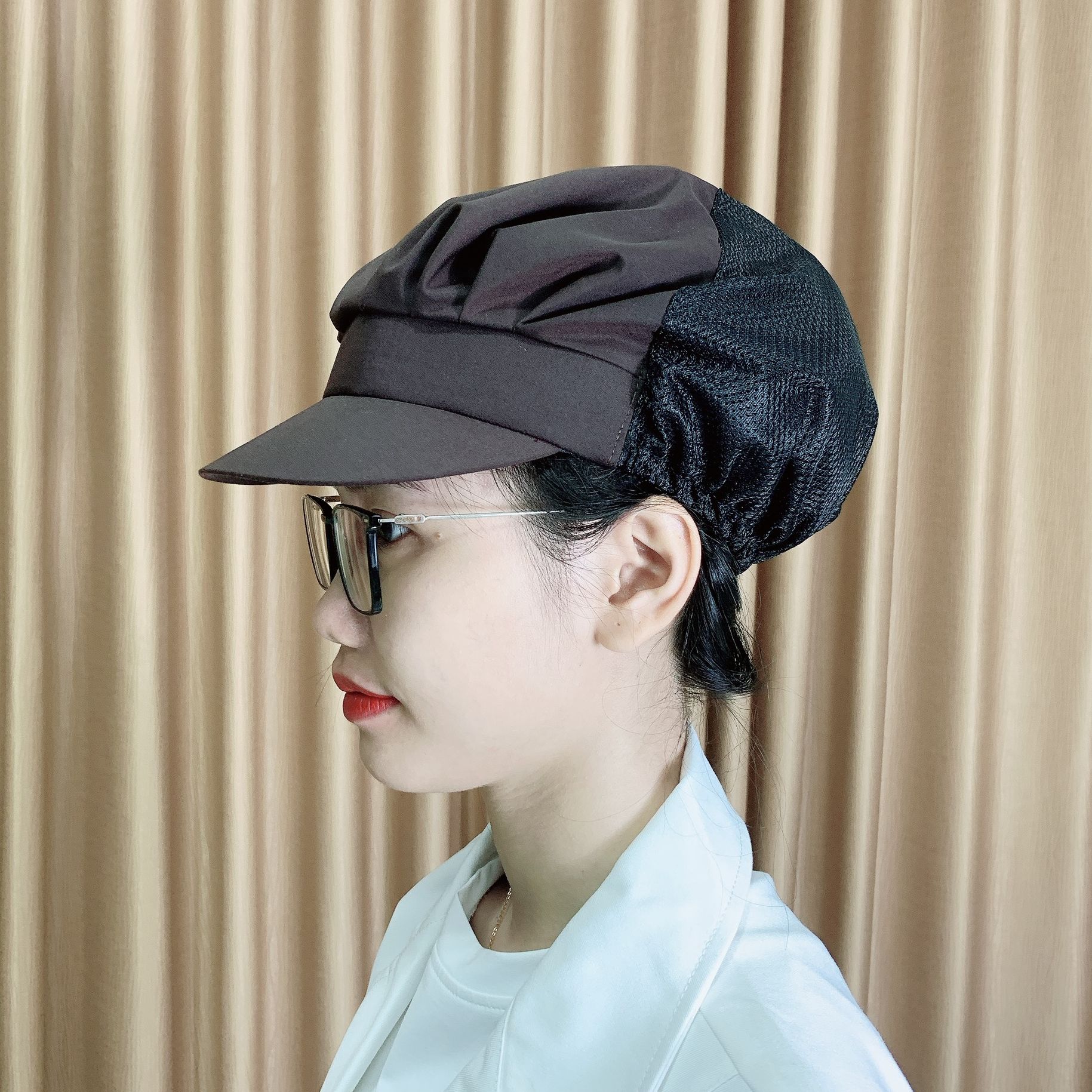 Nón lưới công nhân, nón lưới Ngắn trùm tóc, nón trùm tóc đủ màu