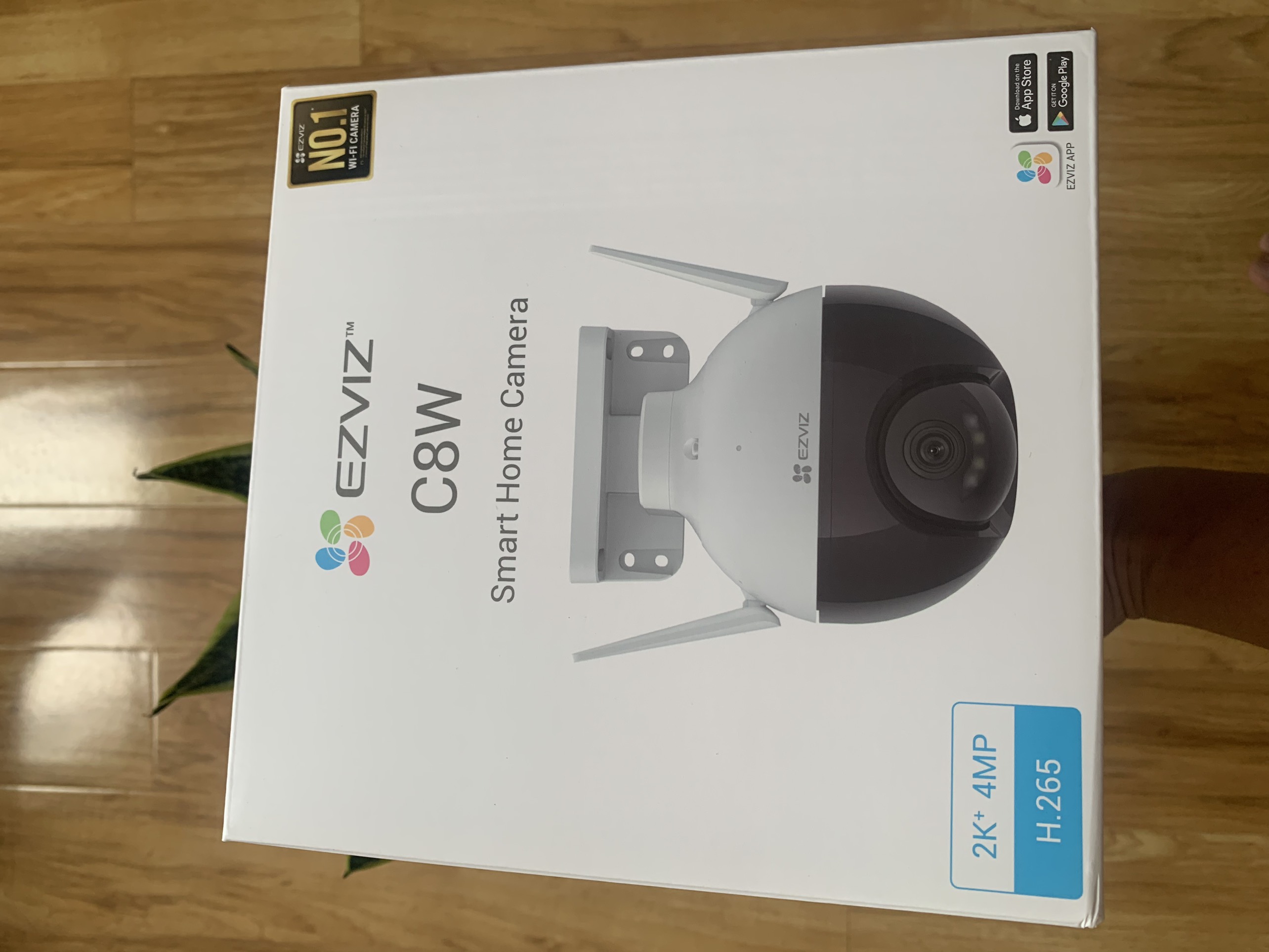 Camera ip wifi outdoor có màu ban đêm ezviz c8w 2k 4mp