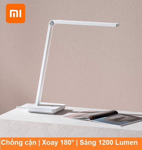 Đèn bàn Xiaomi Mijia lite chống cận, 3 mức sáng, không gây mỏi mắt, nhiệt độ màu 4000K - HÀNG CHÍNH HÃNG