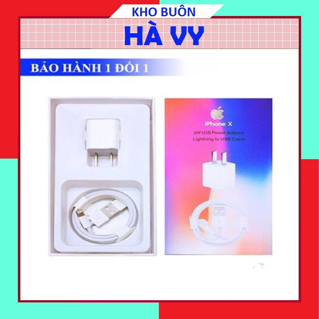 Bộ sạc iphone x chính hãng