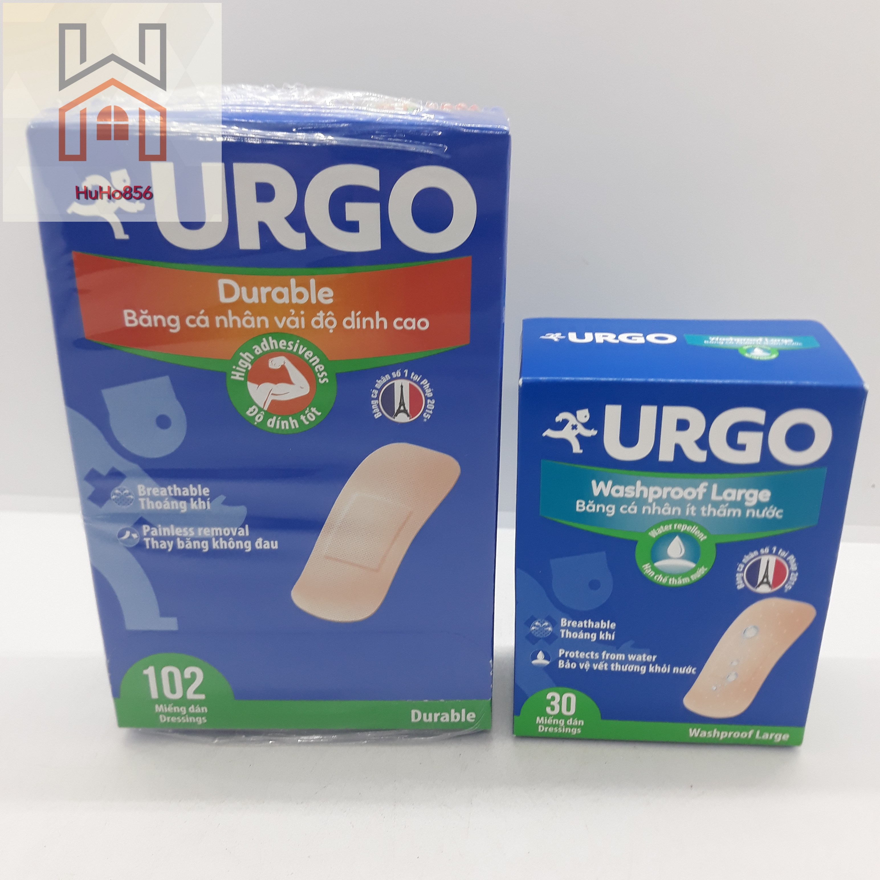 Băng cá nhân urgo- hộp 30 & 102 miếng