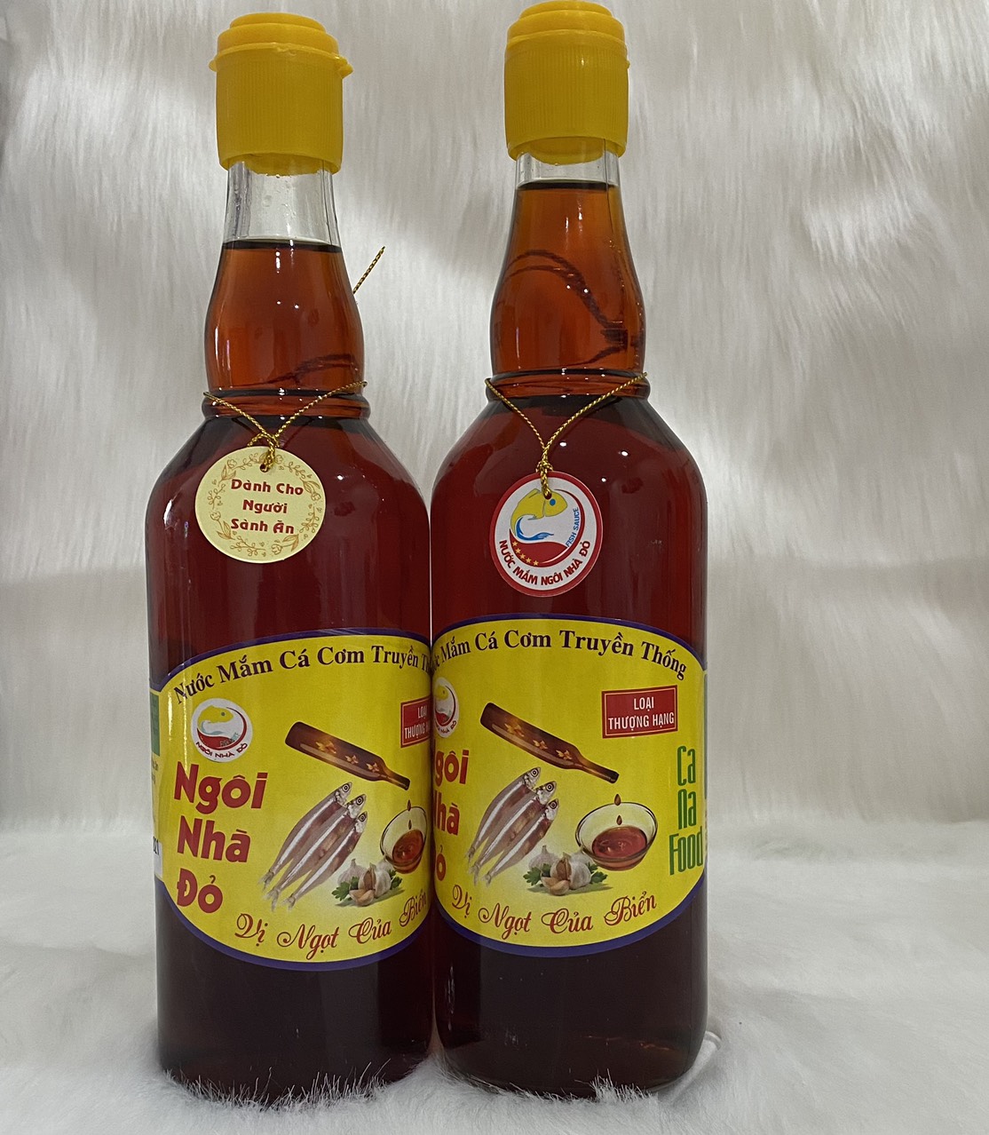 Nước mắm cốt nhĩ đặc biệt - nước mắm nguyên chất- thương hiệu ngôi nhà đỏ - nước mắm cá cơm truyền thống