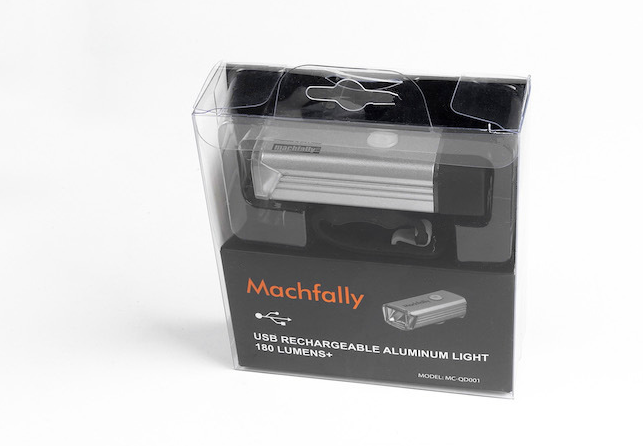 Đèn led gắn xe đạp Machfally siêu sáng, sạc usb, chống nước