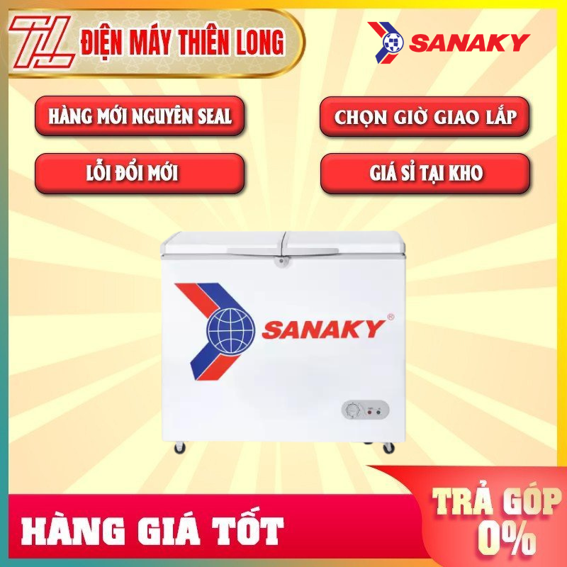 Tủ đông Sanaky VH-225A2 - GIAO HÀNG TOÀN QUỐC - NGOÀI HCM TÍNH PHÍ