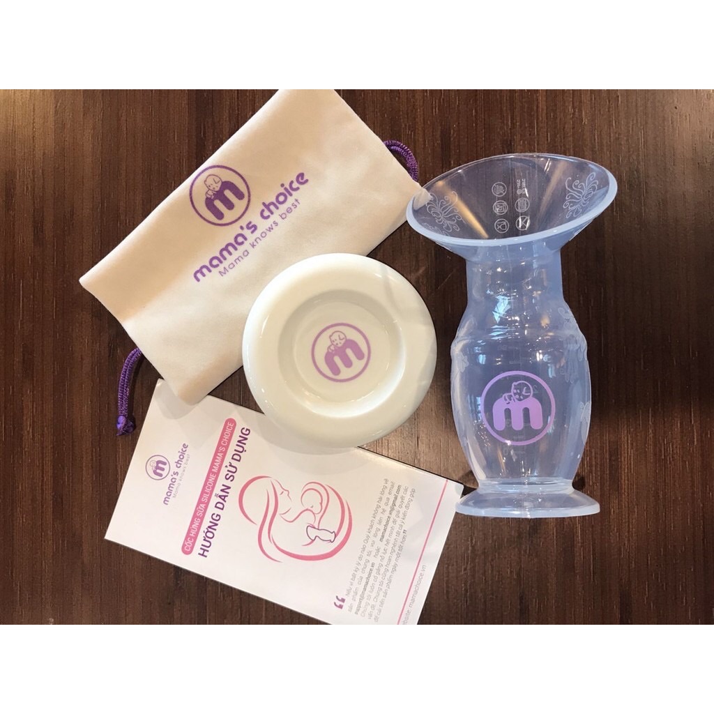 Cốc hứng sữa silicon mama choice