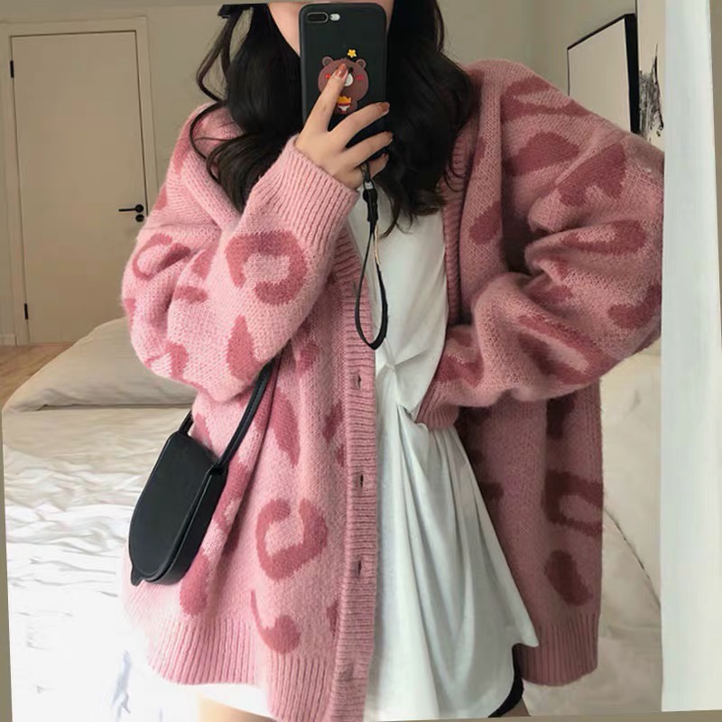 Áo Cardigan dáng dài, Áo khoác nữ, áo choàng chất len dày dặn