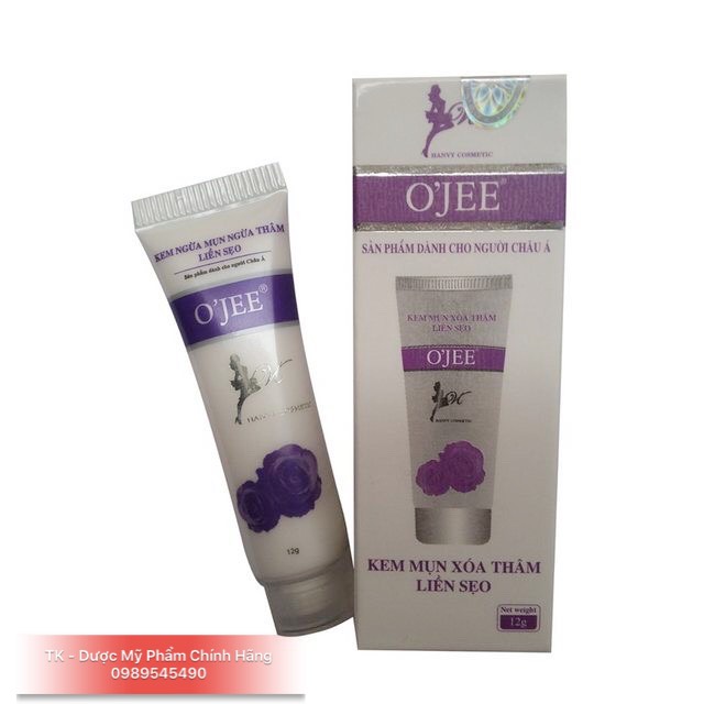 Kem Bôi OJEE Tím Giúp Làm Liền Sẹo, Mờ Vết Thâm Trên Da - 12g