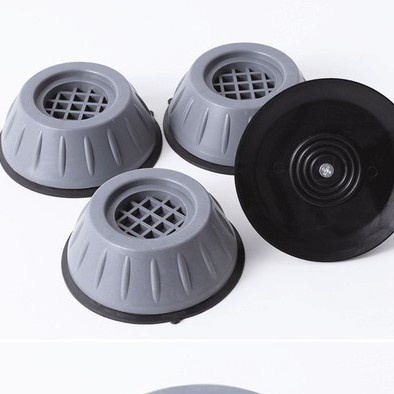Combo 4 Chân đế kê máy giặt chống rung chống ồn, chân kê tủ lạnh nội thất