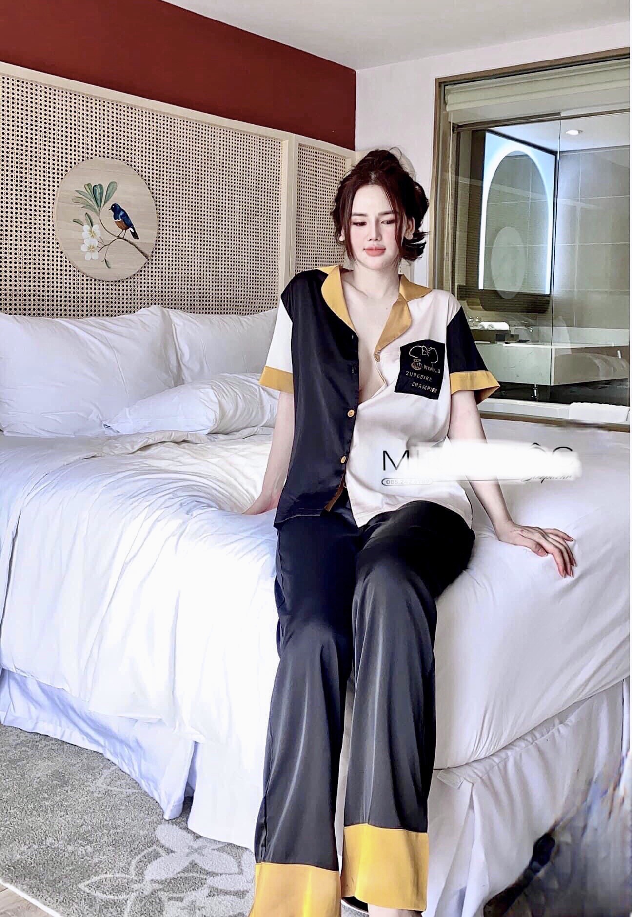 Bộ ngủ Lụa Satin Cộc dài Cực xinh Phần 2 ❤️ Lụa cao cấp freesize ❤️ trùm sỉ lẻ Rosie ❤️ Sam ❤️ queen jume mai ngô ❤️ Latin ❤️ thun ❤️ Đồ bộ ❤️ Bộ ❤️ Ngủ ❤️ Nhà ❤️ Nữ ❤️ Sức khoẻ ❤️ cao cấp p2